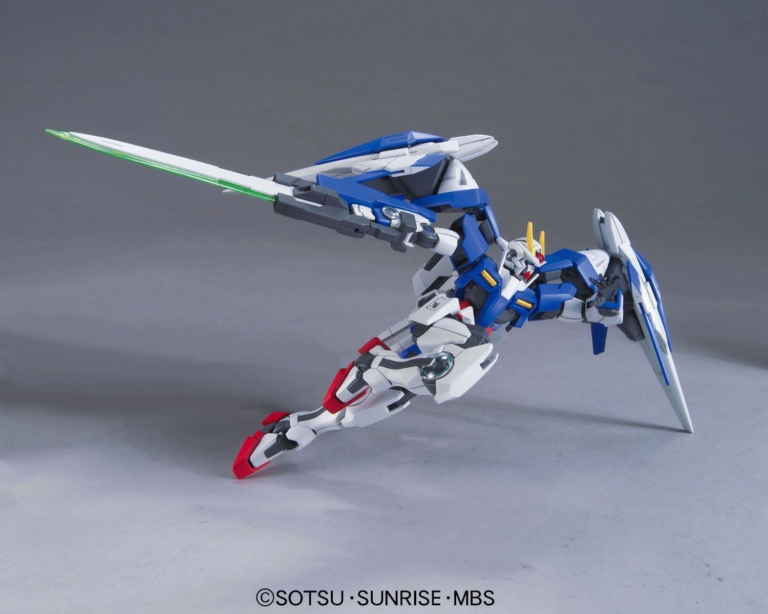 Gundam 1/144 HG 00 #54 GN-0000 GNR-010 00 Raiser   GN Sword III Model Kit