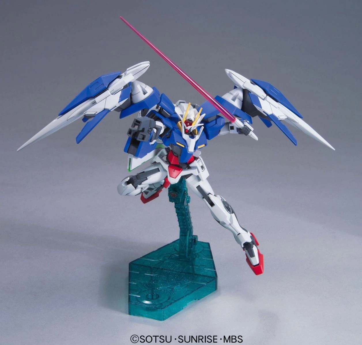 Gundam 1/144 HG 00 #54 GN-0000 GNR-010 00 Raiser   GN Sword III Model Kit