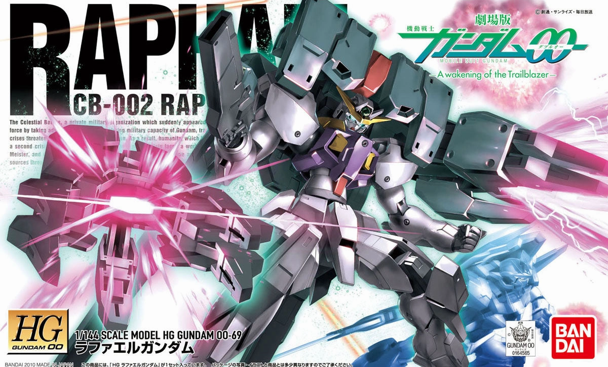 Gundam 1/144 HG 00 #69 CB-002 Raphael Gundam Model Kit