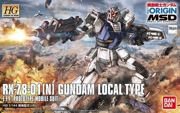 Gundam 1/144 HG The Origin #010 RX-78-01[N] Gundam Local Type Model Kit