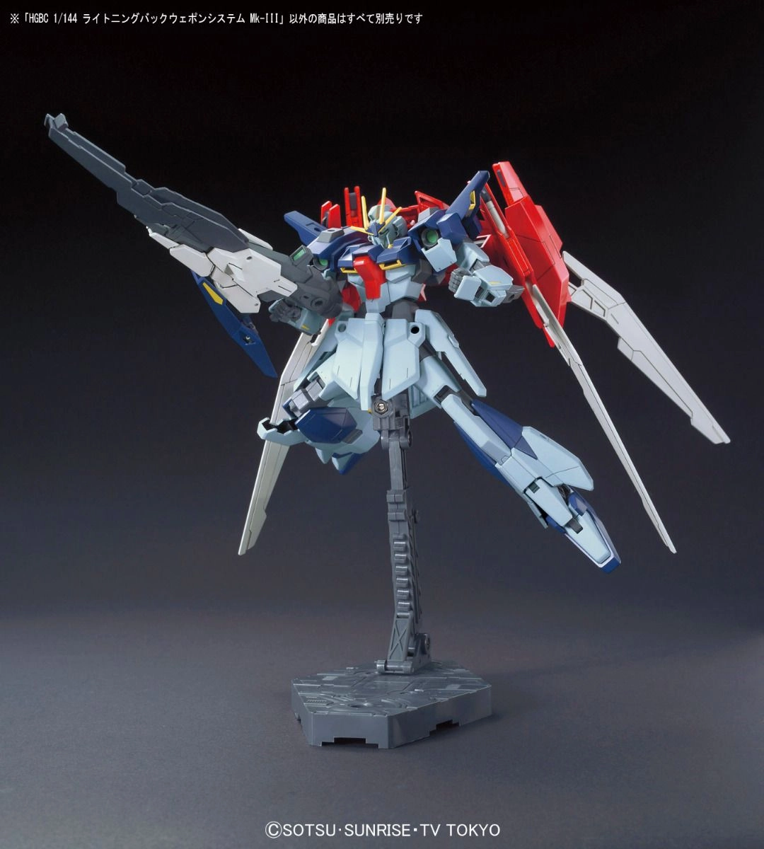 Gundam 1/144 HGBC #028 Build Custom Lightning Back Weapon System MK-III (3) Model Kit