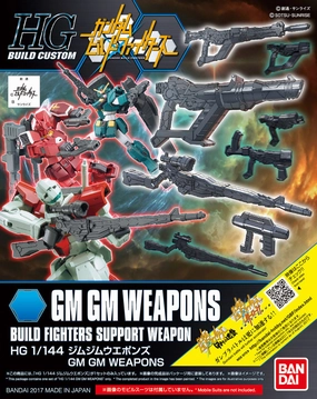 Gundam 1/144 HGBC #030 GM GM Weapons Build Custom Model Kit