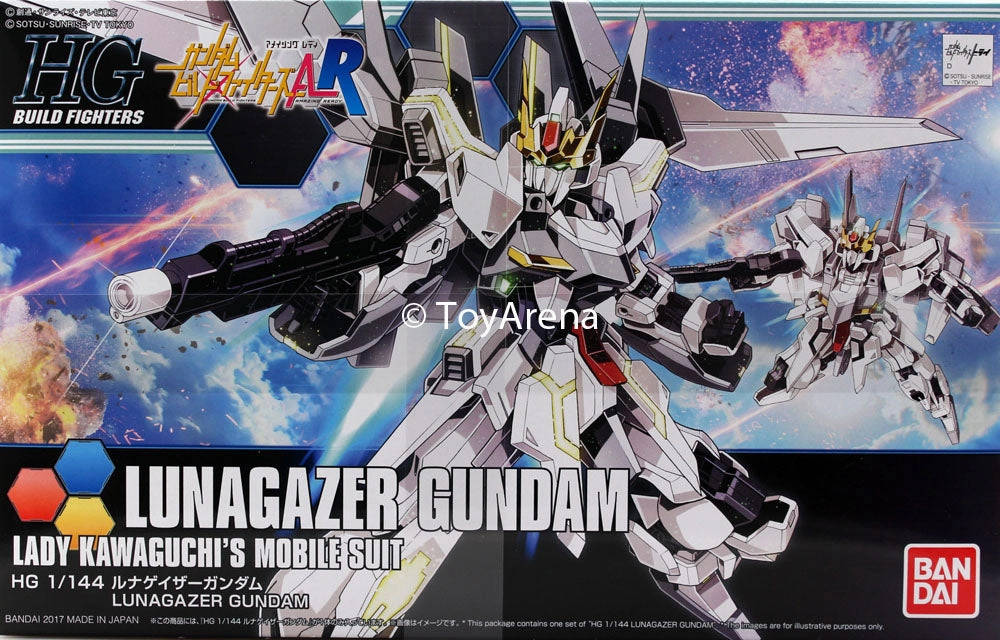 Gundam 1/144 HGBF #051 GSX-40100 Lunagazer Gundam Model Kit