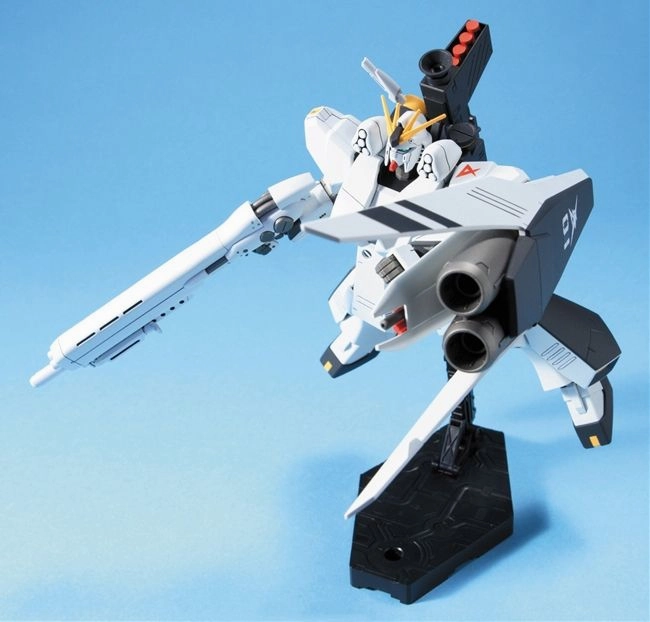 Gundam 1/144 HGUC #093 Char's Counterattack MSV FA-93HWS Nu Gundam HWS (Heavy Weapon System) Model Kit