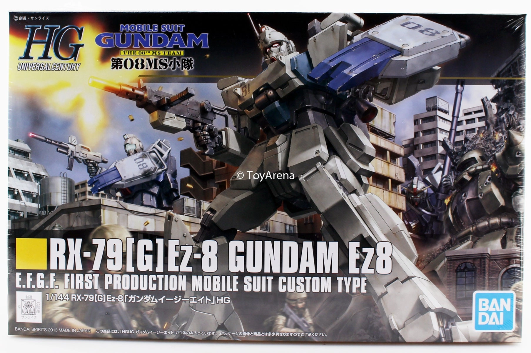 Gundam 1/144 HGUC #155 08th MS Team RX-79(G)Ez-8 Gundam Ez8 Model Kit