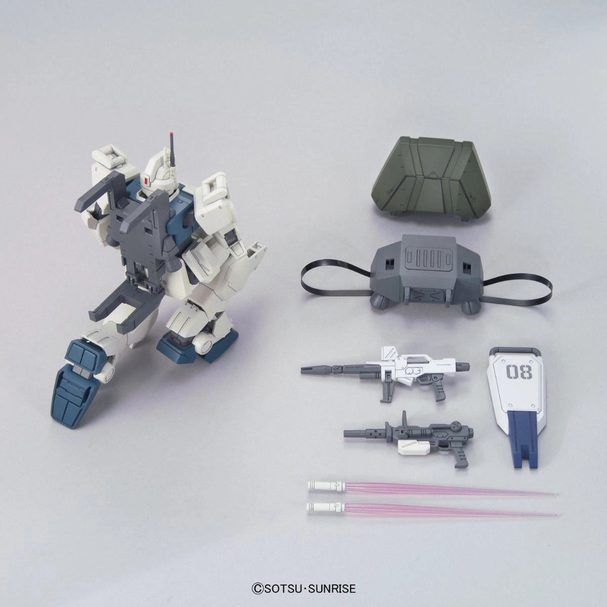 Gundam 1/144 HGUC #155 08th MS Team RX-79(G)Ez-8 Gundam Ez8 Model Kit