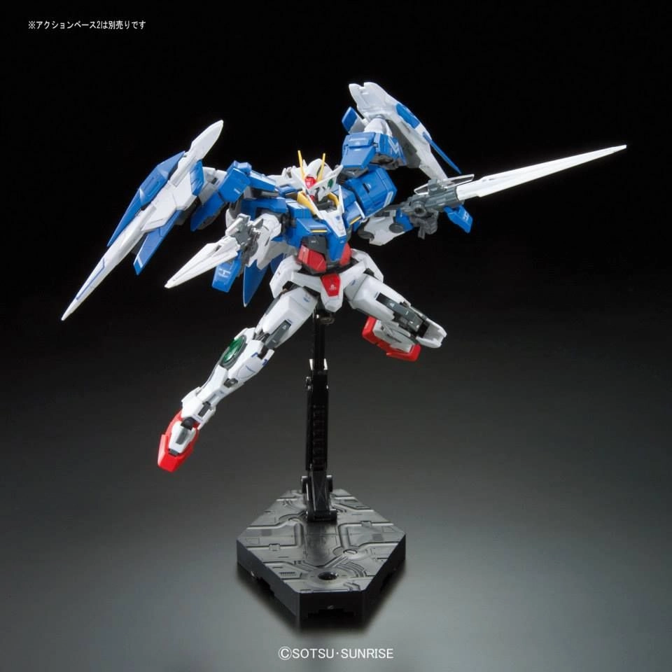 Gundam 1/144 RG #18 Gundam 00 GN-0000 GNR-010 00 Raiser Model Kit