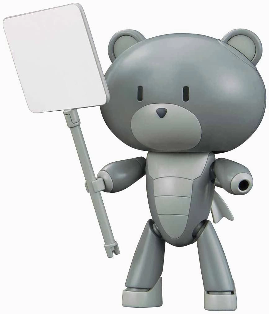 Gundam HGPG Petit'Gguy #16 Petit'Gguy SurfacerGrey & Placard Build Fighters Bear Guy Model Kit