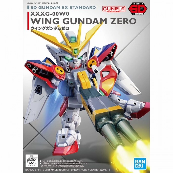 Gundam SD EX-Standard #018 Wing Gundam Zero Model Kit
