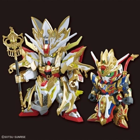 Gundam SDW #33 Gundam World Heroes Wukong Impulse Gundam (CHILDHOOD ver.) and Sanzo Strike Freedom Gundam Model Kit Set