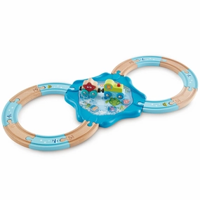 Hape Undersea Adventure Wooden Train Set - Figure 8 Track