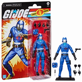 Hasbro G.I. Joe Classified Retro Cardback Cobra Commander Action Figure