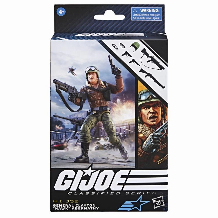 Hasbro G.I. Joe Classified Series #103 General Clayton "Hawk" Abernathy Action Figure