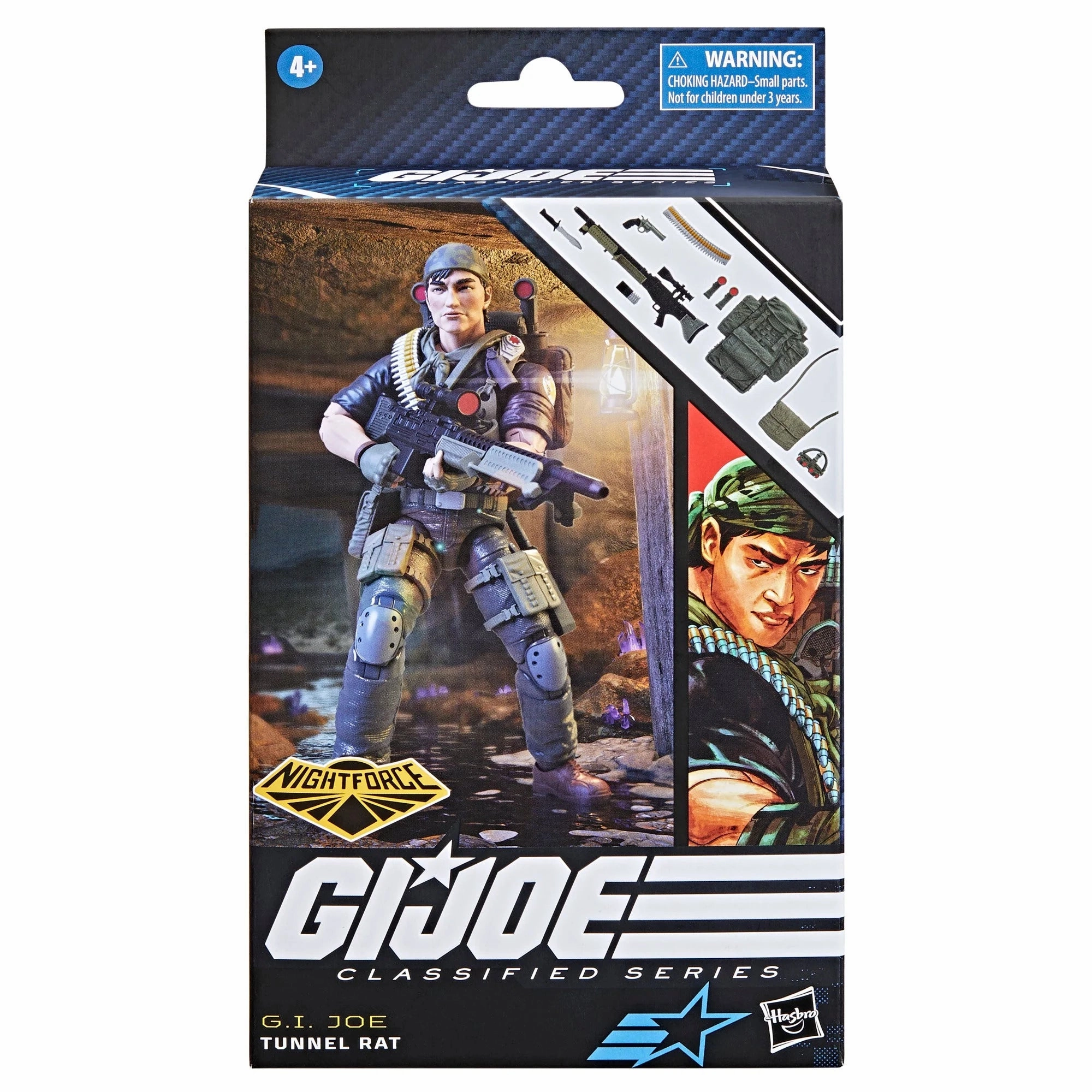 Hasbro G.I. Joe Classified Series #107 Tunnel Rat (Night Force) Exclusive Action Figure