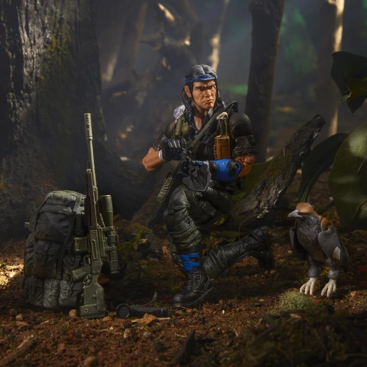 Hasbro G.I. Joe Classified Series #128 Low-Light, Spirit Iron-Knife and Niyol Action Figure