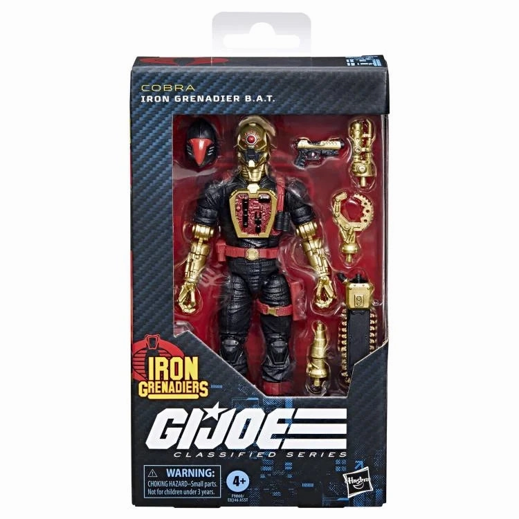 Hasbro G.I. Joe Classified Series #134 Cobra Iron Grenadier B.A.T. Action Figure