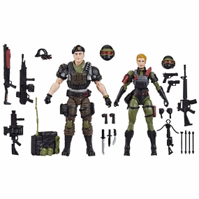 Hasbro G.I. Joe Classified Series #138 Vincent R Falcon Falcone and Quarrel Action Figure