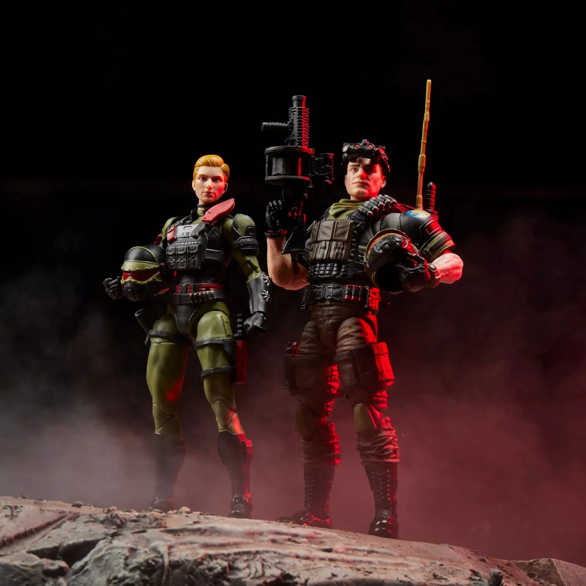 Hasbro G.I. Joe Classified Series #138 Vincent R Falcon Falcone and Quarrel Action Figure