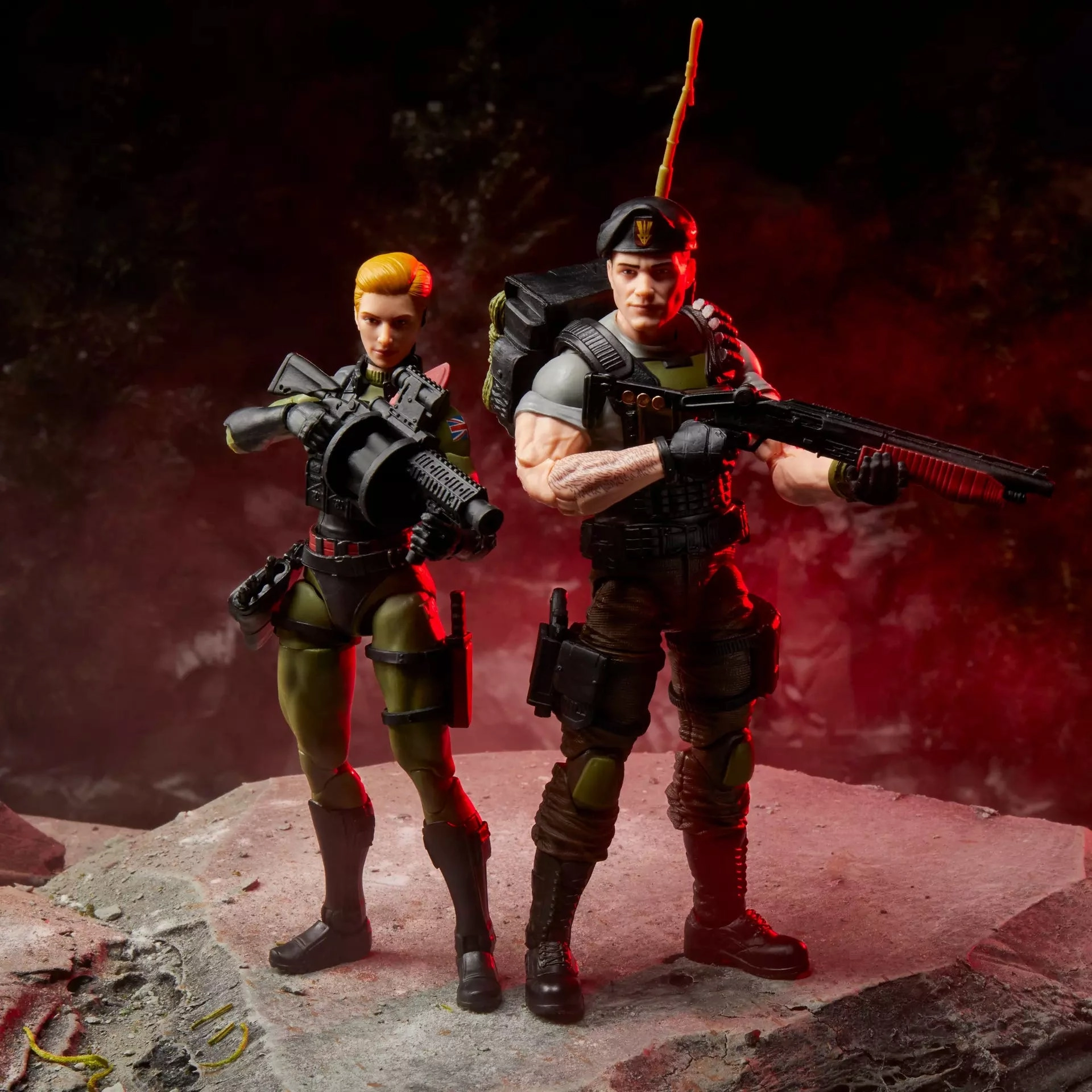 Hasbro G.I. Joe Classified Series #138 Vincent R Falcon Falcone and Quarrel Action Figure