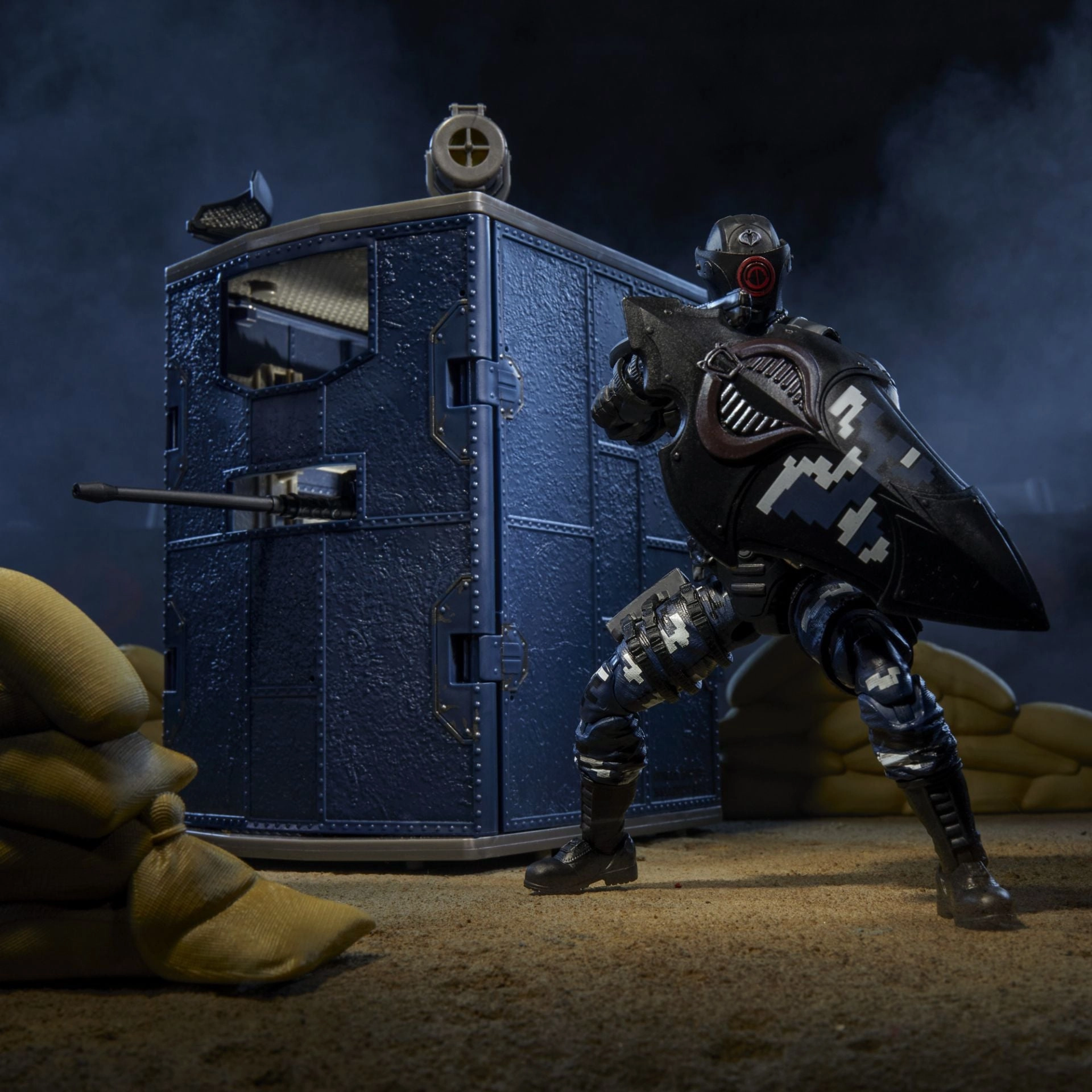 Hasbro G.I. Joe Classified Series #151 Trench Viper and Cobra Modular Fortification Action Figure