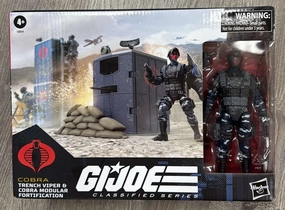 Hasbro G.I. Joe Classified Series #151 Trench Viper and Cobra Modular Fortification Action Figure