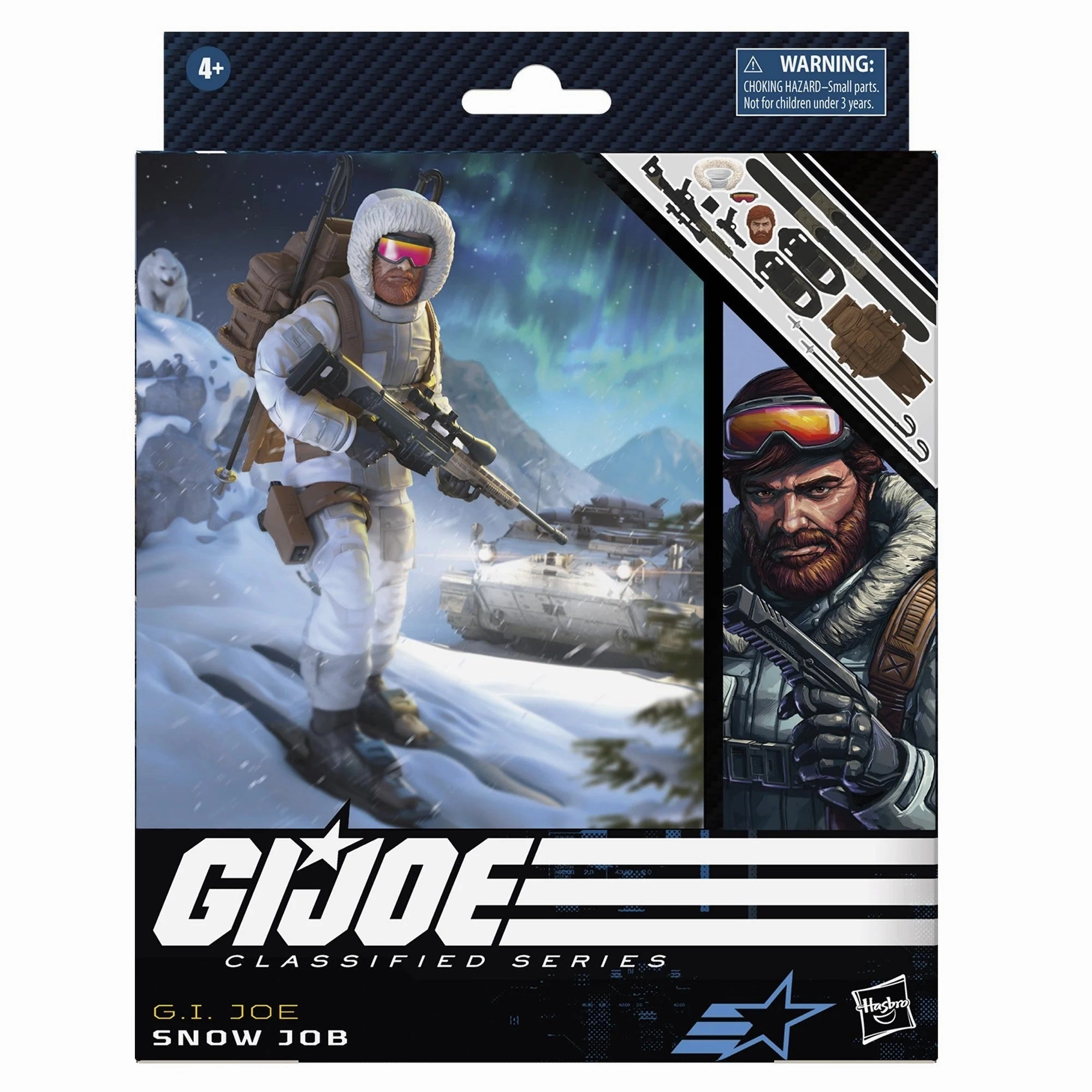 Hasbro G.I. Joe Classified Series #67 Snow Job Action Figure