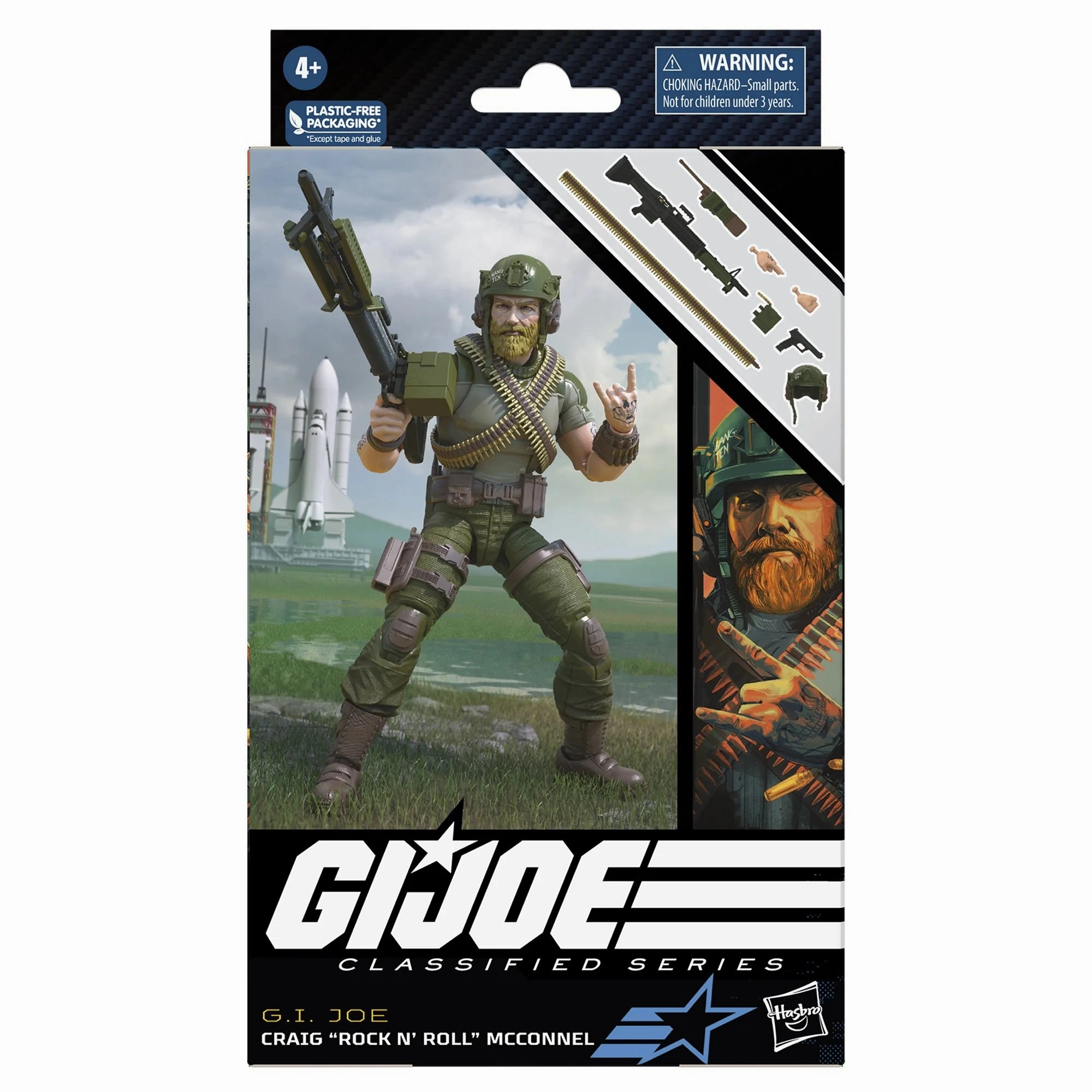 Hasbro G.I. Joe Classified Series #71 Craig "Rock 'N Roll" McConnel Action Figure
