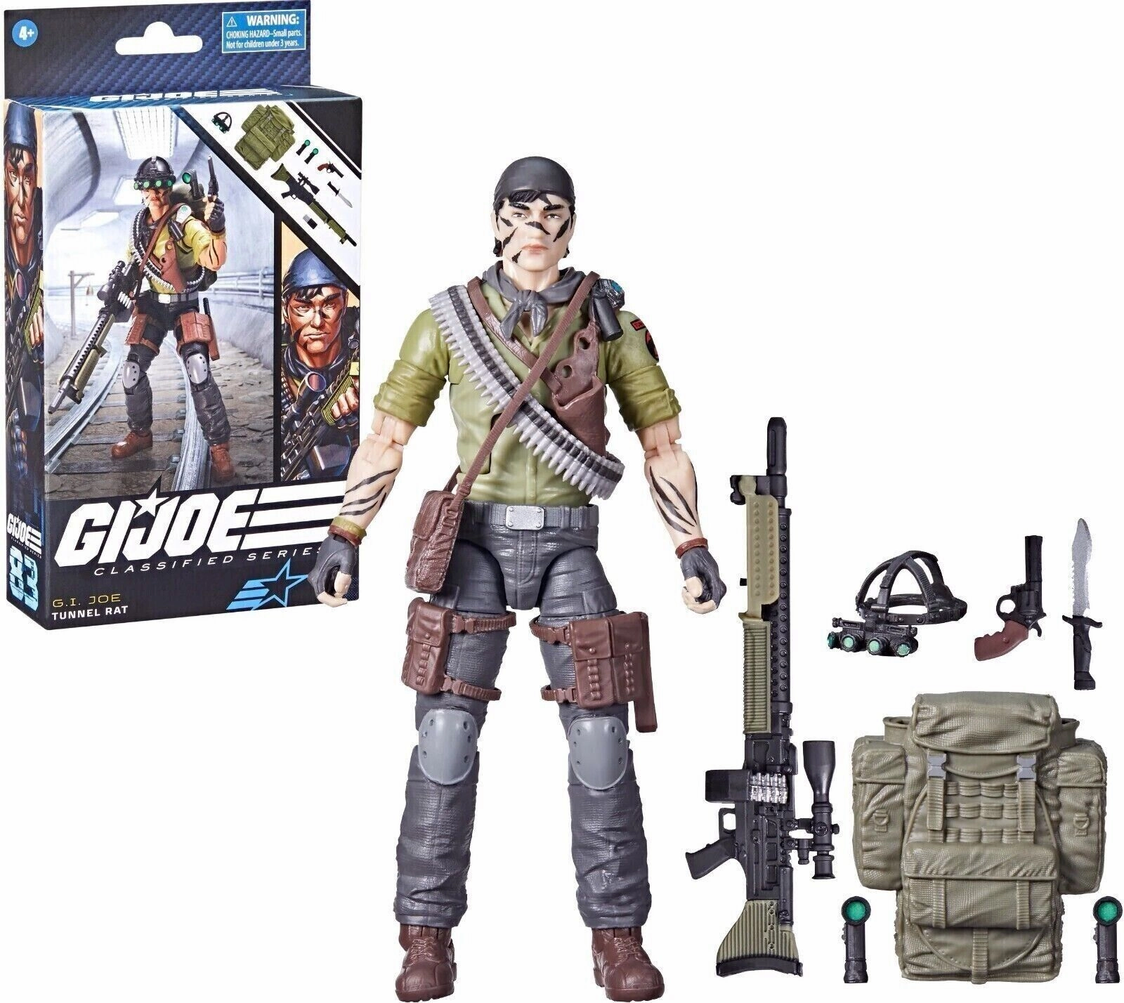Hasbro G.I. Joe Classified Series #83 Tunnel Rat Action Figure