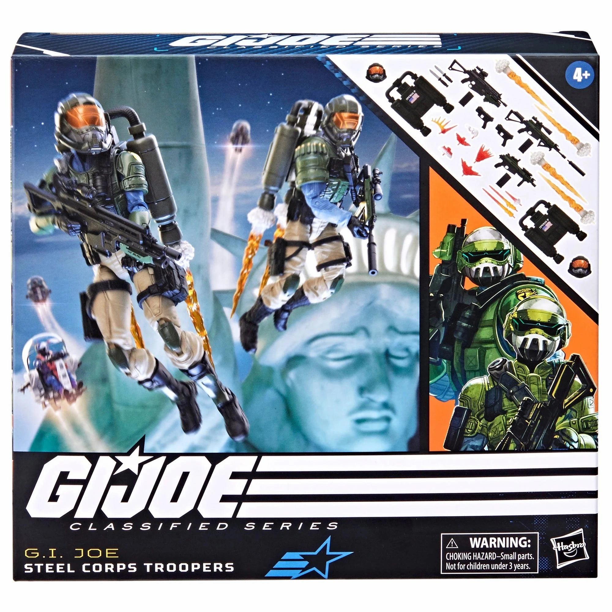 Hasbro G.I. Joe Classified Series #95 Steel Corps Trooper 2 Pack Action Figure