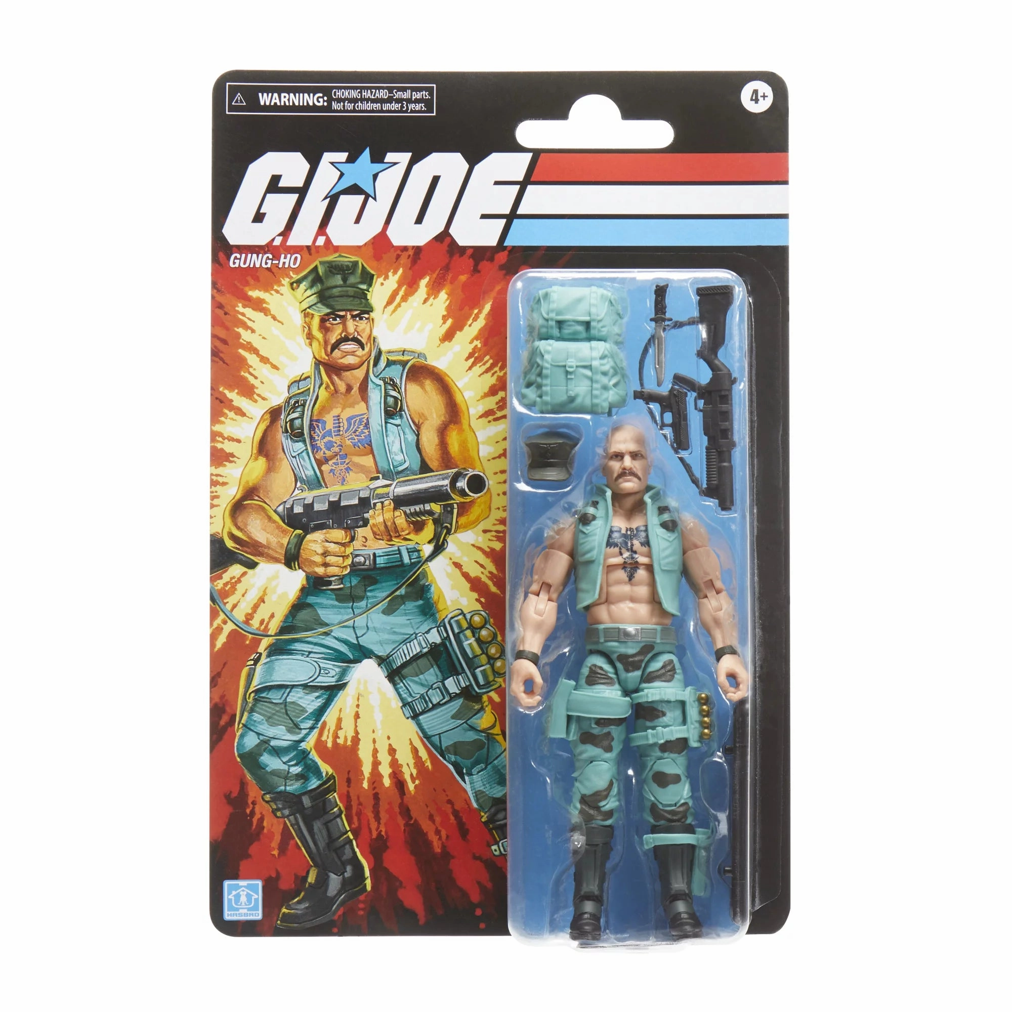 Hasbro G.I. Joe Retro Gung-Ho Walmart Exclusive Action Figure
