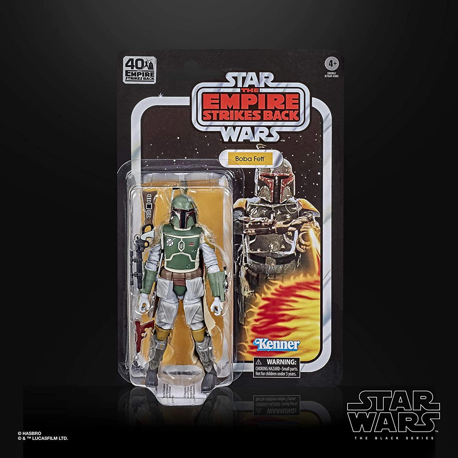 Hasbro Star Wars Black Series 40th Anniversary Empire Strikes Back Boba Fett Action Figure