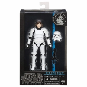 Hasbro Star Wars Black Series Blue Wave #08 Han Solo Stormtrooper Disguise 6 Inch Action Figure