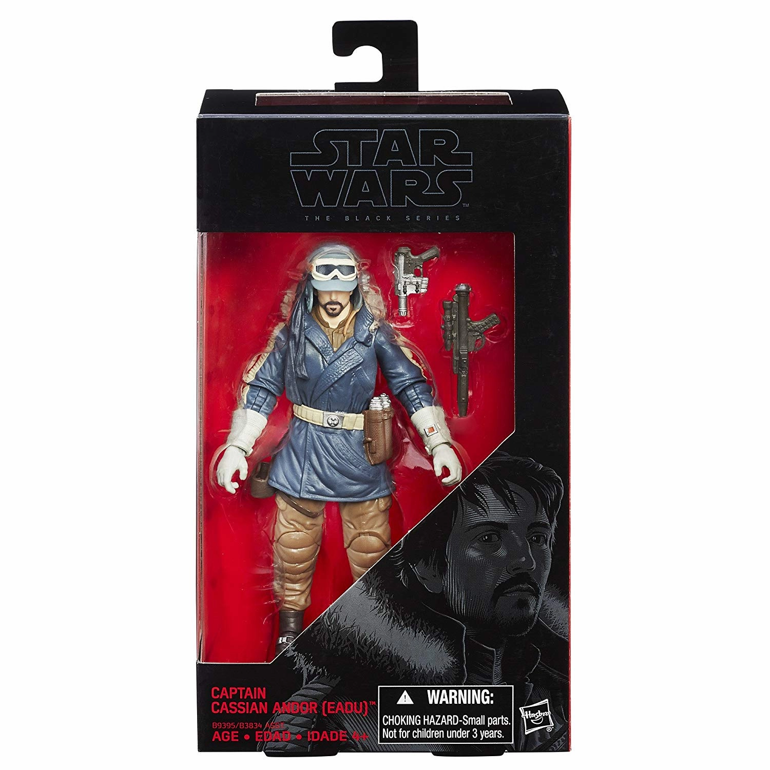 Hasbro Star Wars Black Series Force Awakens #23 Captain Cassian Andor (Eadu) 6 Inch Action Figure