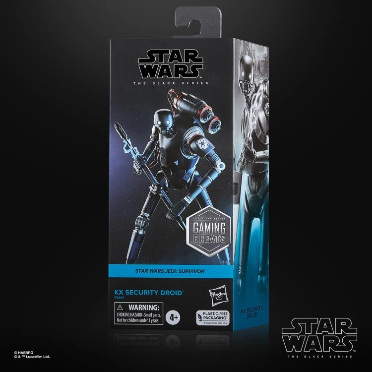 Hasbro Star Wars Black Series Gaming Greats #GG15 KX Security Droid (Jedi: Survivor) Exclusive 6 Inch Action Figure