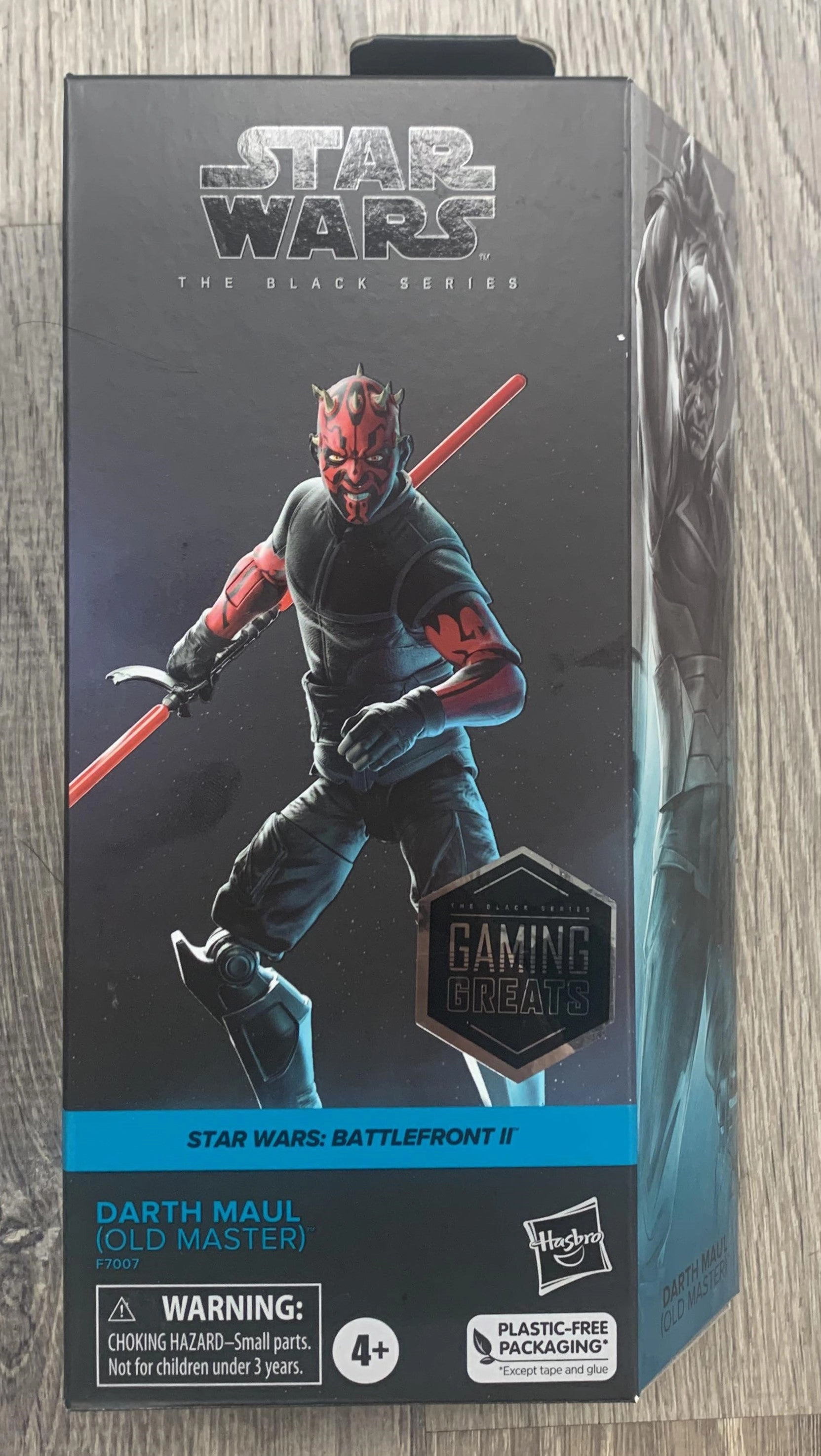 Hasbro Star Wars Black Series Gaming Greats #GG23 Battlefront II Darth Maul (Old Master) Exclusive 6 Inch Action Figure