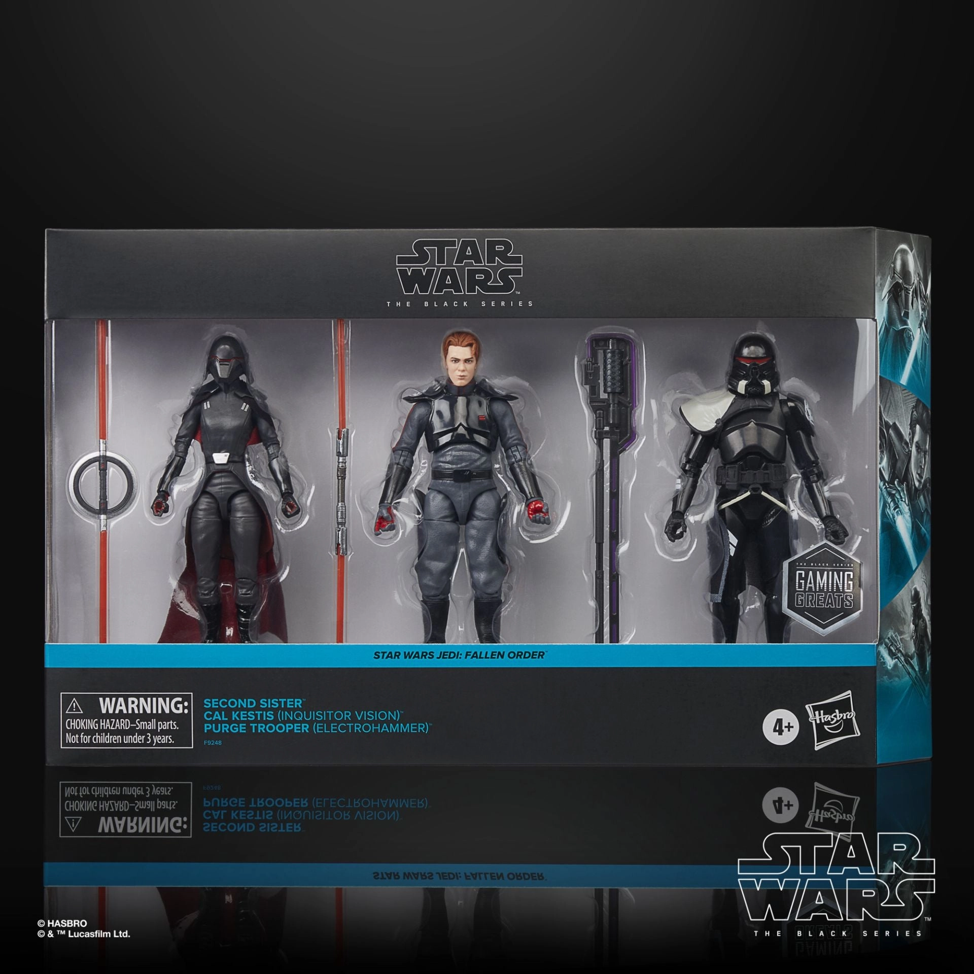 Hasbro Star Wars Black Series Gaming Greats Jedi Fallen Order 3 Pack Exclusive 6 Inch Action Figure