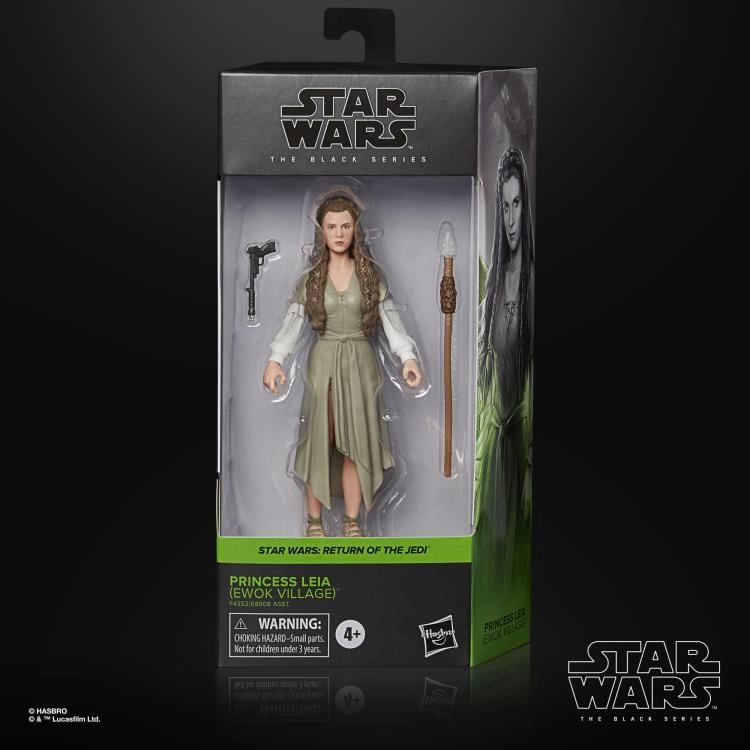 Hasbro Star Wars Black Series Return of the Jedi #09 Princess Leia (Ewok Village) 6 Inch Action Figure