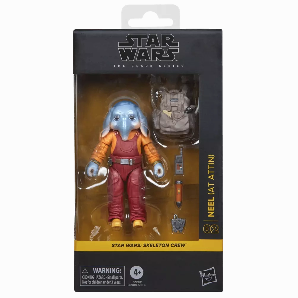 Hasbro Star Wars Black Series Skeleton Crew 02 Neel (At Attin) 6 Inch Action Figure