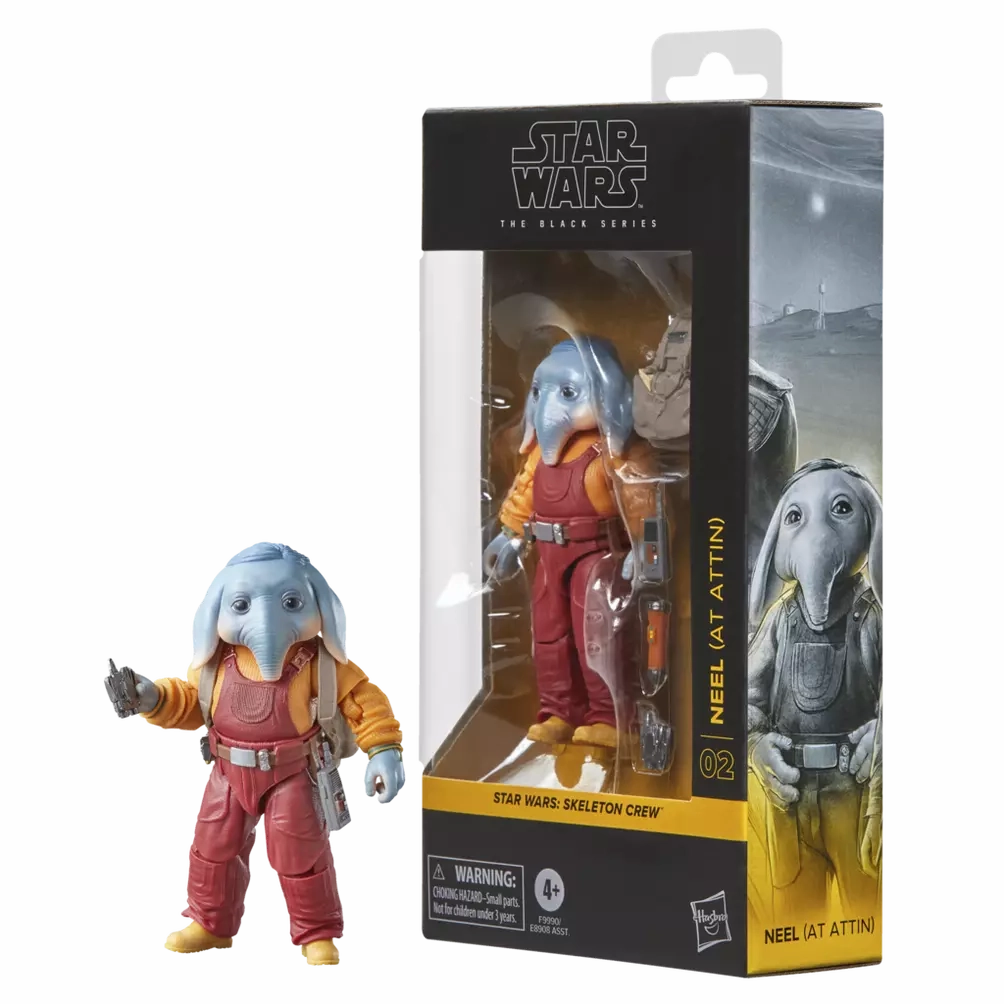 Hasbro Star Wars Black Series Skeleton Crew 02 Neel (At Attin) 6 Inch Action Figure
