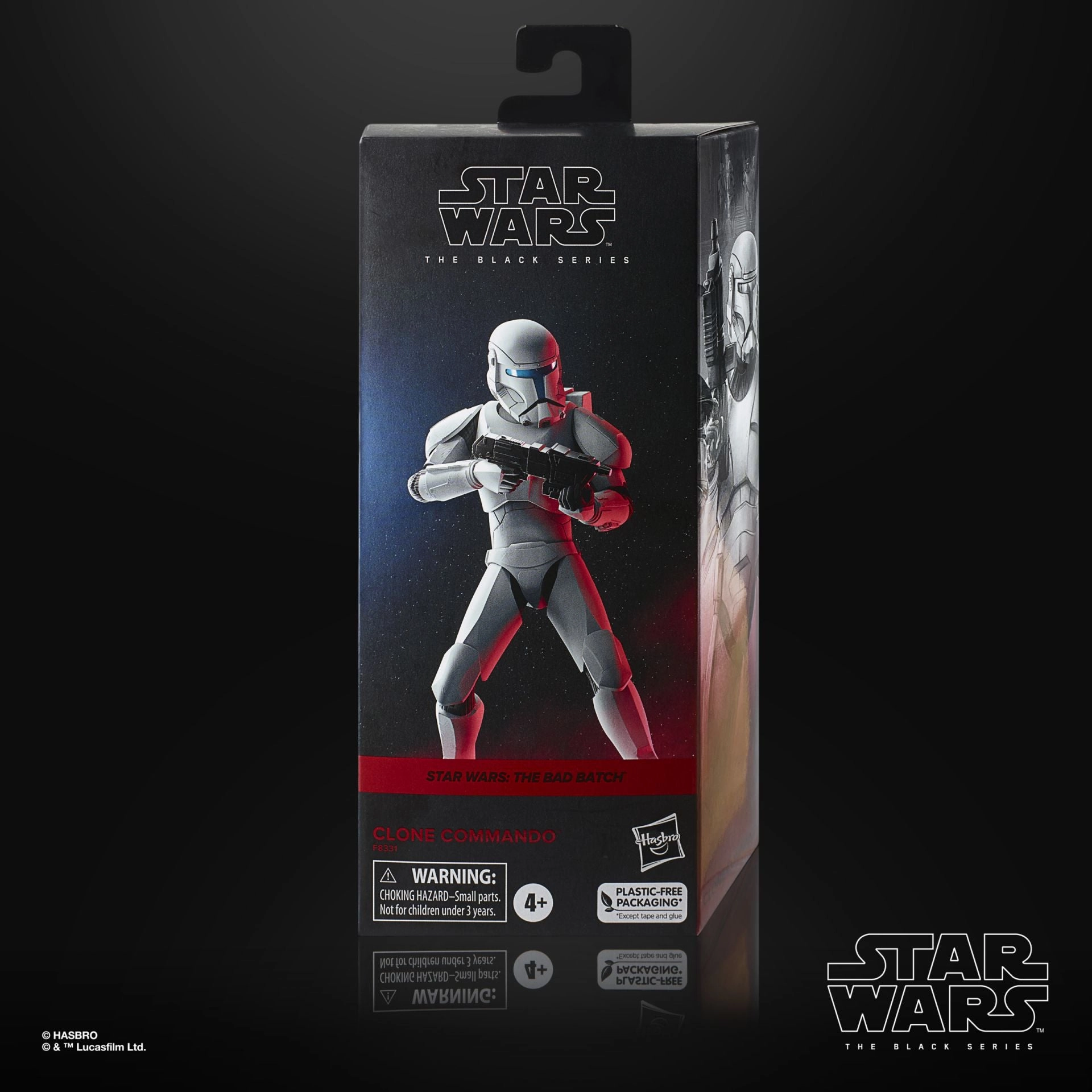 Hasbro Star Wars Black Series The Bad Batch #13 Clone Commando 6 Inch Action Figure