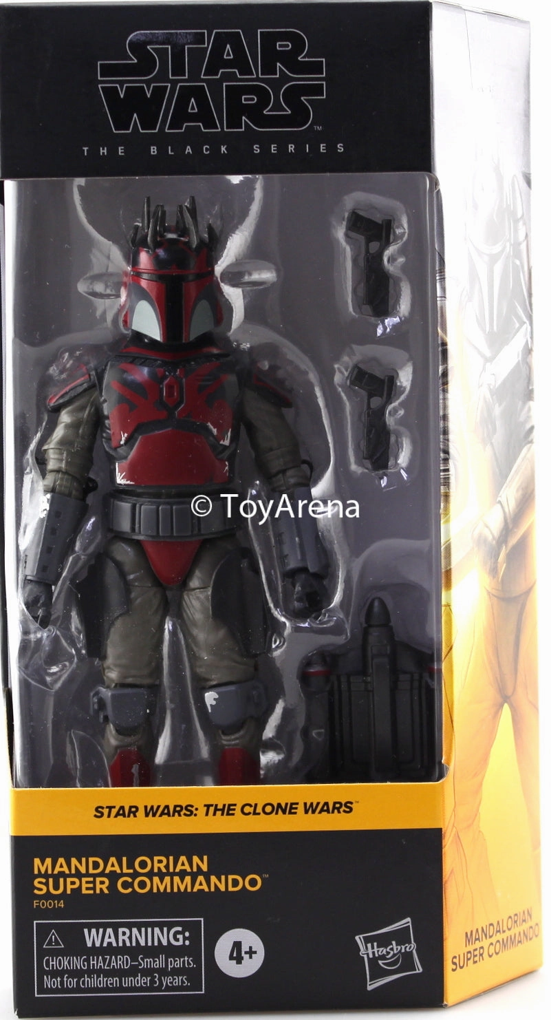 Hasbro Star Wars Black Series The Clone Wars #05 Mandalorian Super Commando Exclusive Action Figure