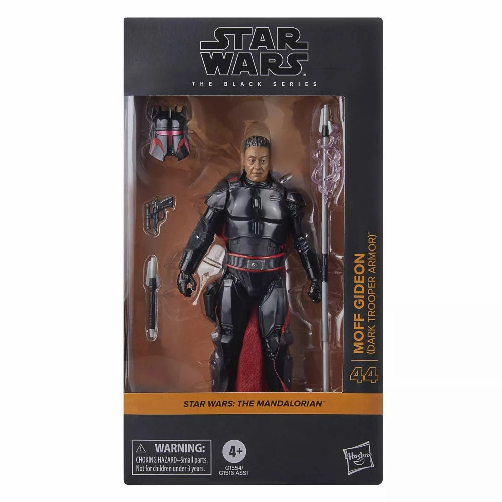 Hasbro Star Wars Black Series The Mandalorian #44 Moff Gideon Dark Trooper Armor Action Figure