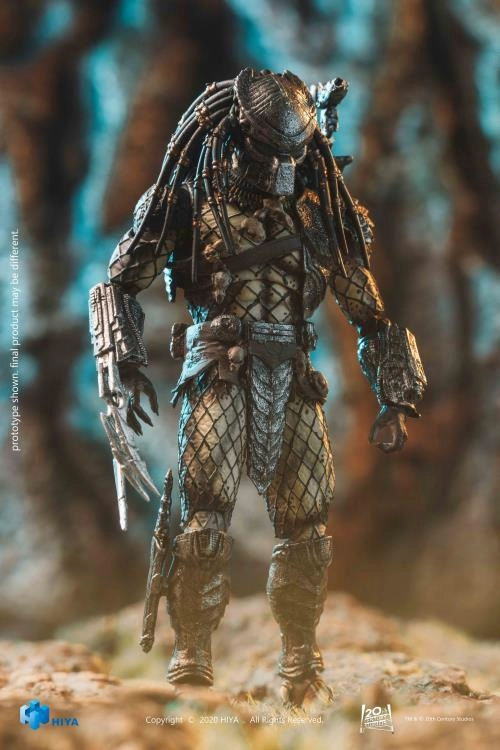 Hiya Toys 1/18 Alien vs. Predator AVP PX Exclusive Temple Guard Predator Action Figure