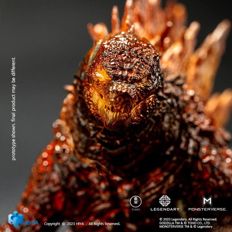 Hiya Toys 1/18 Godzilla: King of the Monsters Burning Godzilla Action Figure