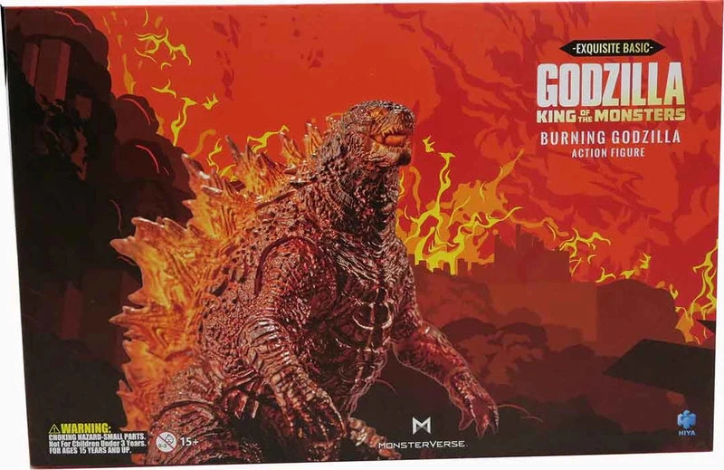 Hiya Toys 1/18 Godzilla: King of the Monsters Burning Godzilla Action Figure