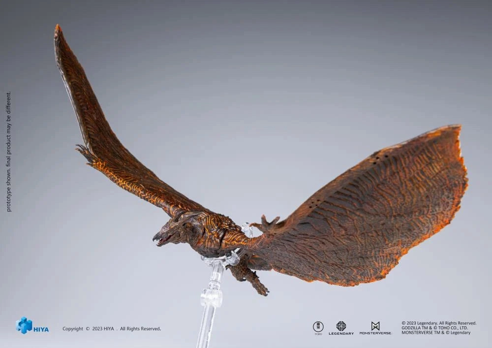Hiya Toys 1/18 Godzilla: King of the Monsters PX Exclusive Rodan (Flameborn) Action Figure