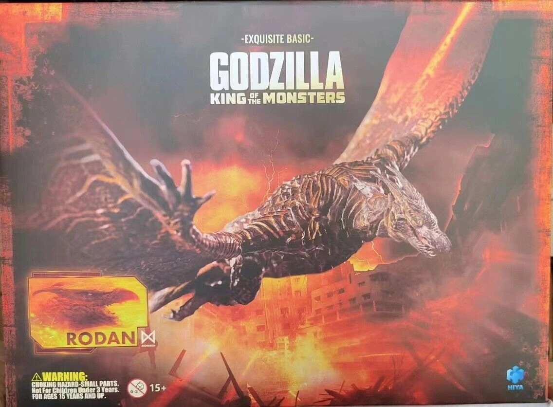 Hiya Toys 1/18 Godzilla: King of the Monsters PX Exclusive Rodan (Flameborn) Action Figure