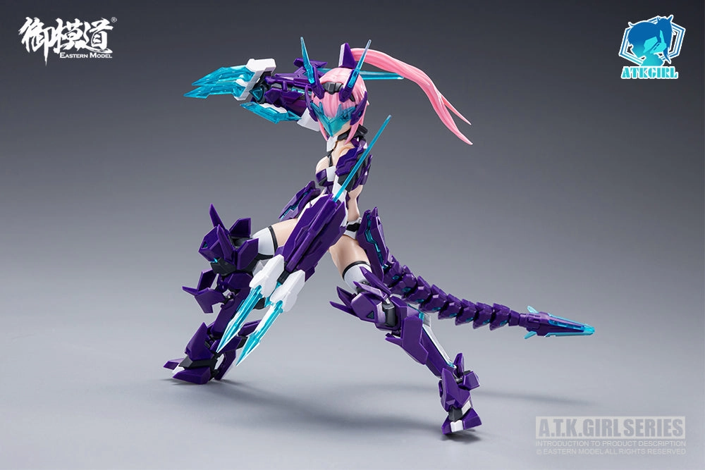 Hobby Max Eastern Model A.T.K Girl Azure Dragon Model Kit