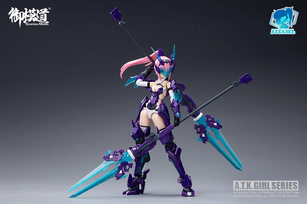 Hobby Max Eastern Model A.T.K Girl Azure Dragon Model Kit