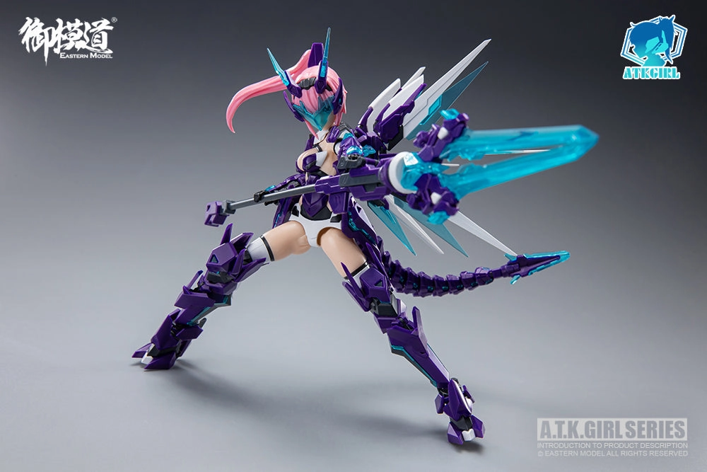 Hobby Max Eastern Model A.T.K Girl Azure Dragon Model Kit
